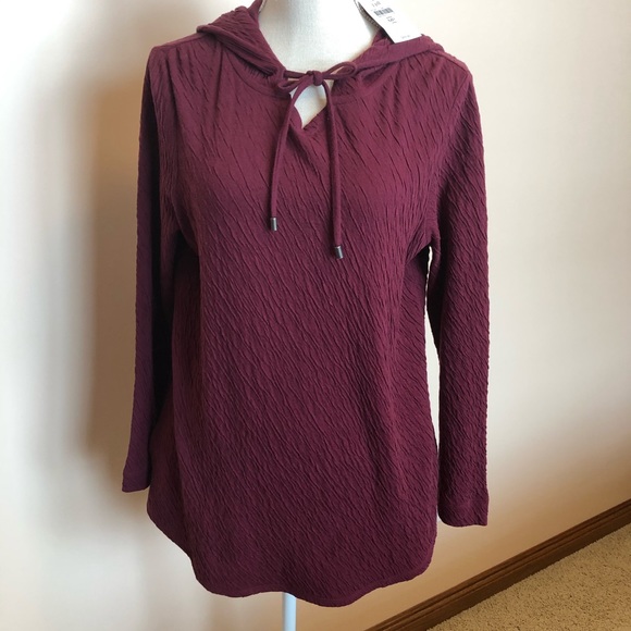 J. Jill Hooded top - Picture 1 of 8